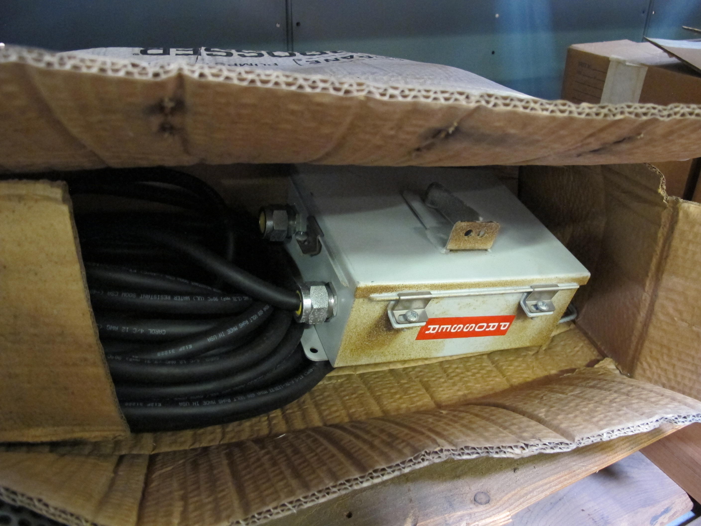 LOT TO INCLUDE: (2) PROSSER CRANE SUBMERSIBLE PUMP AND SYSTEMS, MODEL# 9-50134-04. LOADING & HANDLING FEE $15-4535